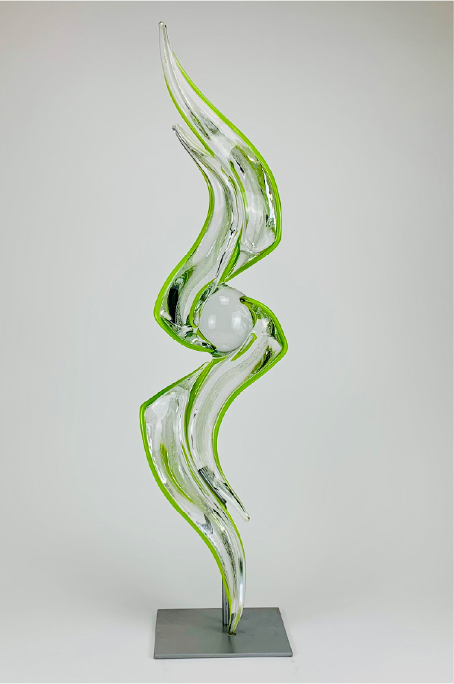 Richard-royal-Aperture-series-Green-Line-A04-51-Solid-glass-sculpture
