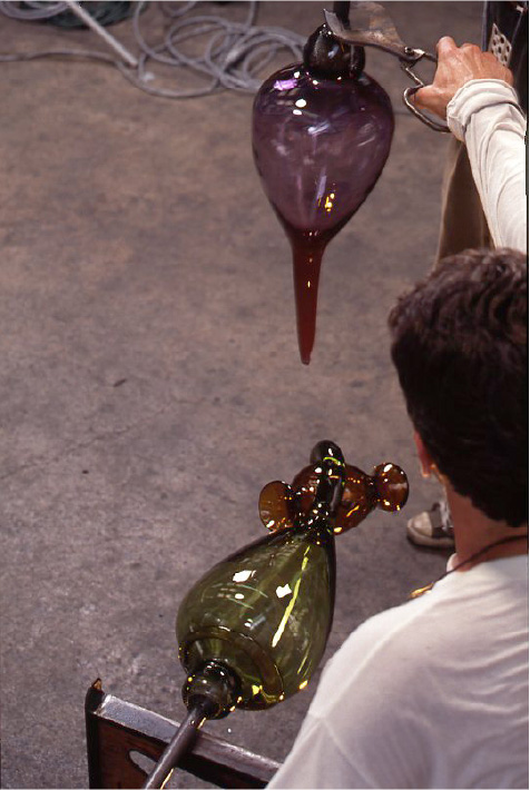 process_2 Richard Royal Glass Sculpture