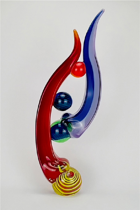 richard-royal-apropo-series-a13-18-red-blue-hot-glass-sculpture