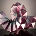 richard-royal-geo-series-geo15-03-purple-hot-glass-sculpture