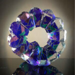 richard-royal-geo-series-geo16-31-blue-aqua-front-hot-glass-sculpture