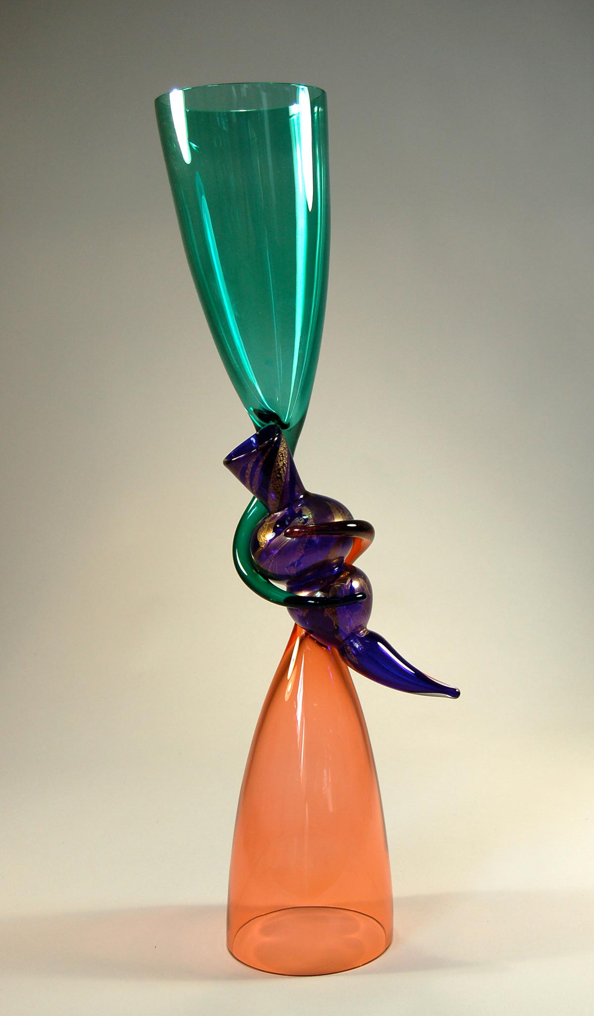 richard-royal-relationship-series-r08-25-green-purple-persimmon-hot-glass-sculpture