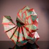 richard-royal-geometric-series-tropical-geo15-04-coral-green-hot-glass-sculpture